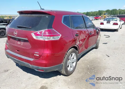 2016 Nissan Rogue S из США, поврежденный, VIN KNMAT2MV0GP704777